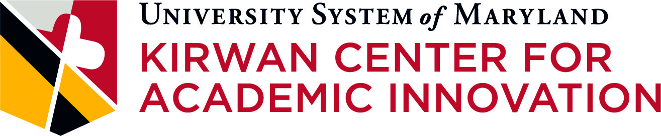 University System of Maryland. Kirwan Center for Academic Innovation Logo