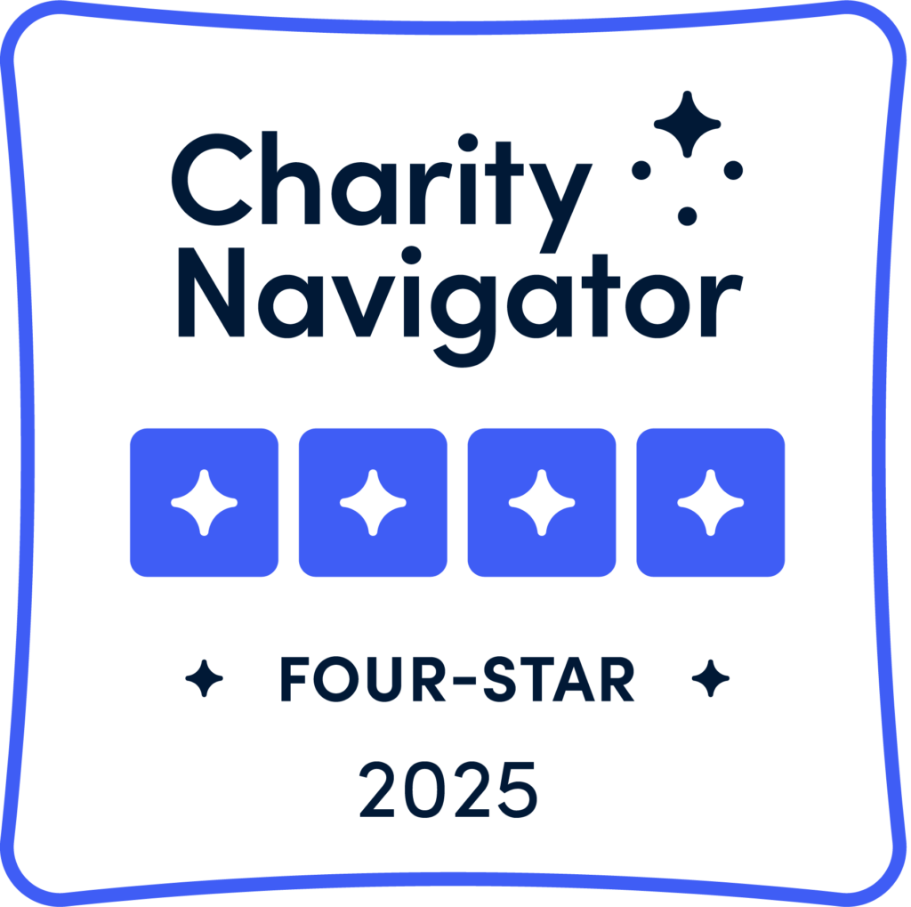 Charity Navigator Four star 2025
